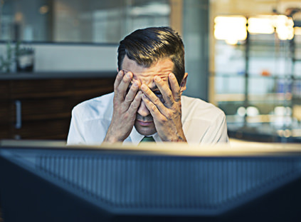 Gestresst von der Arbeit?